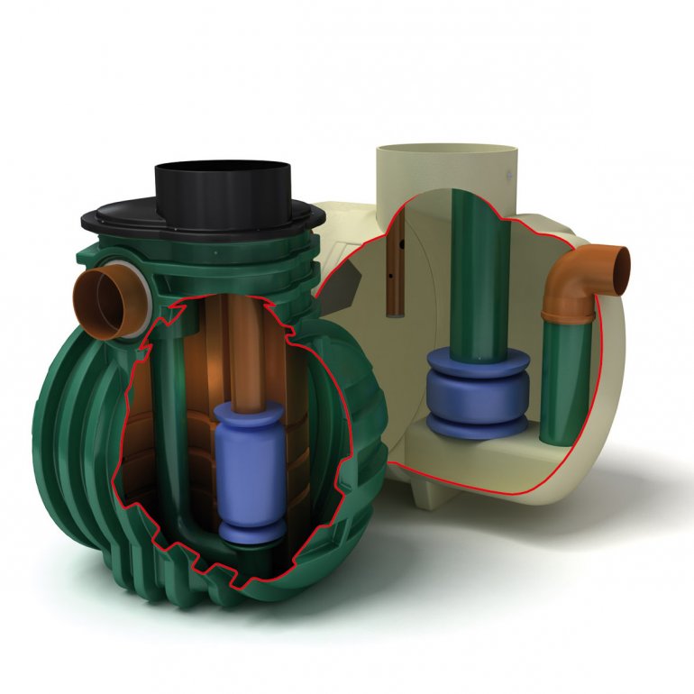 Klargester Fuel and Oil Separator